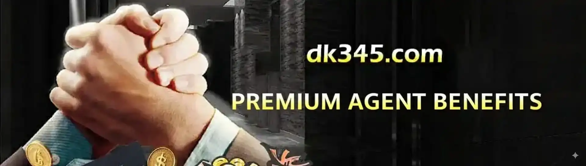 tk444 প্রিমিয়াম এজেন্ট প্রোগ্রামের বিশেষ সুবিধা তুলে ধরা ব্যানার।